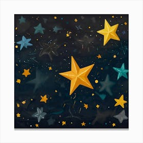 Starry Night 1 Canvas Print