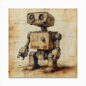 Robot Canvas Print