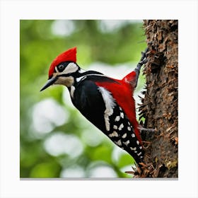 Woodpecker 3 Canvas Print