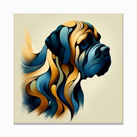 English Mastiff 03 Canvas Print