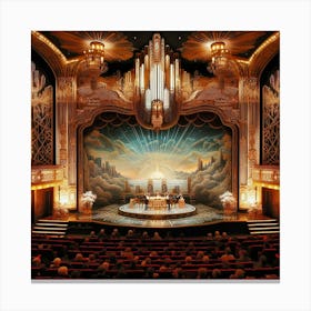 Stage At The Opera Canvas Print