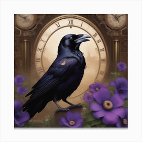 Raven 1 Canvas Print