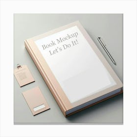 Book Mockup Design Collection Book Designs Templates Design (23) Canvas Print