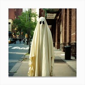 Ghost In The City Canvas Print