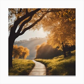 Autumn Path 7 Canvas Print