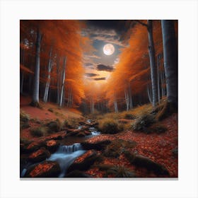 Autumn Forest Canvas Print