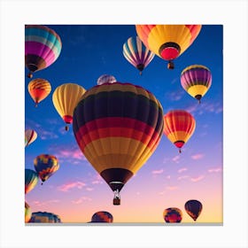 Hot Air Balloons 4 Canvas Print