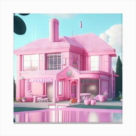 Barbie Dream House (293) Canvas Print