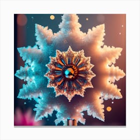 Snowflake 2 Canvas Print