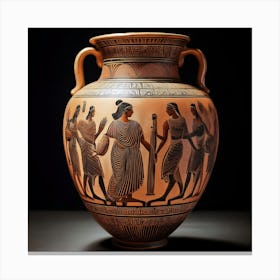 Aegean Vase Canvas Print