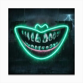 Clown'S Mouth Canvas Print