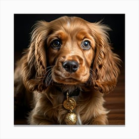 Cocker Spaniel Puppy Canvas Print