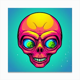 Alien Logo 5 1 Canvas Print