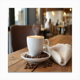 Coffee Stock Videos & Royalty-Free Footage Canvas Print