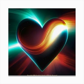 Heart Of Light Canvas Print