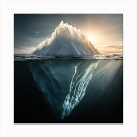 Iceberg Canvas Print