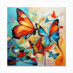 Butterfly Painting 6 Canvas Print