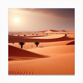 Sahara Desert 76 Canvas Print