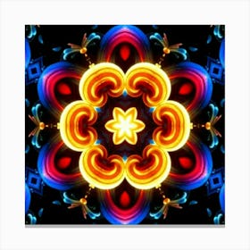 Psychedelic Mandala 103 Leinwandbild