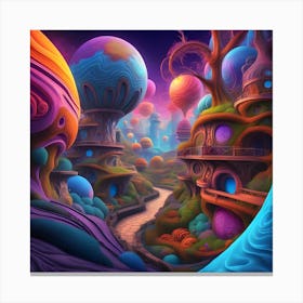 Strange World Canvas Print