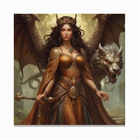 Enchantress 1 1 Canvas Print