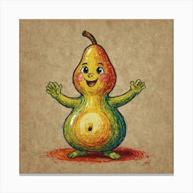 Pear! 4 Canvas Print