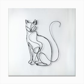 Cat Wall Art Canvas Print