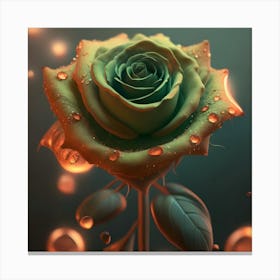 Realistic Best Quality Masterpiece13 Gree Canvas Print