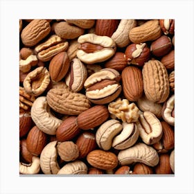 Nuts And Seeds 7 Canvas Print