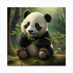 Panda Bear Canvas Print