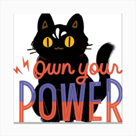 Own Your Power Canvas Print