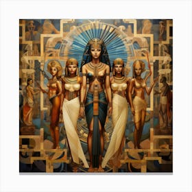 Egyptian Women 4 Canvas Print