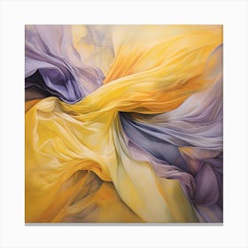 AI Chroma Cascade Canvas Print