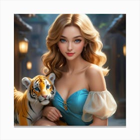 Cinderella 190 Canvas Print