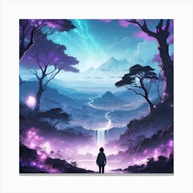 Landscape Painting Canvas Print