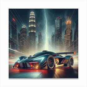 Futuristic Racing Car 34 Leinwandbild