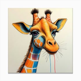 Giraffe 127 Canvas Print