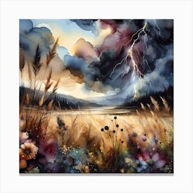 Lightning Storm 2 Canvas Print