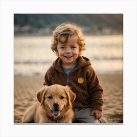 Golden Retriever Canvas Print