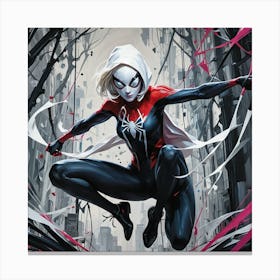 Spider-Woman 1 Canvas Print