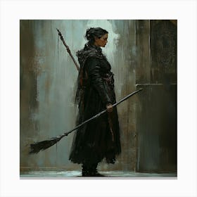 Dwarven Witch Canvas Print