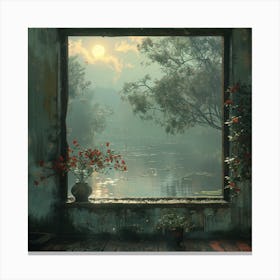 Window View Canvas Print