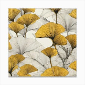 Ginkgo Leaves 33 Canvas Print