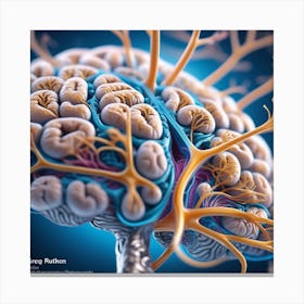 Brain Anatomy 2 Canvas Print