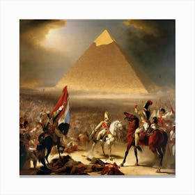 Pyramids Of Giza 1 Canvas Print