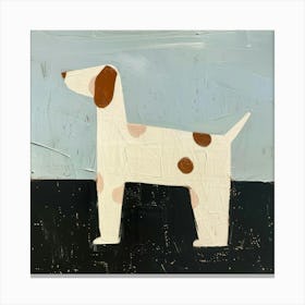 Dog Painting Canvas Print