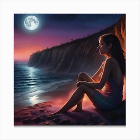 Full Moon 1 Canvas Print