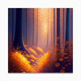 Fairytale Forest 4 Canvas Print