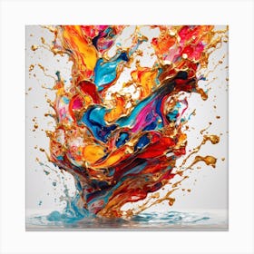 Splash Dance Canvas Print