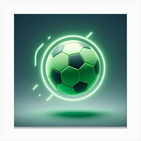 Soccer Ball Canvas Print